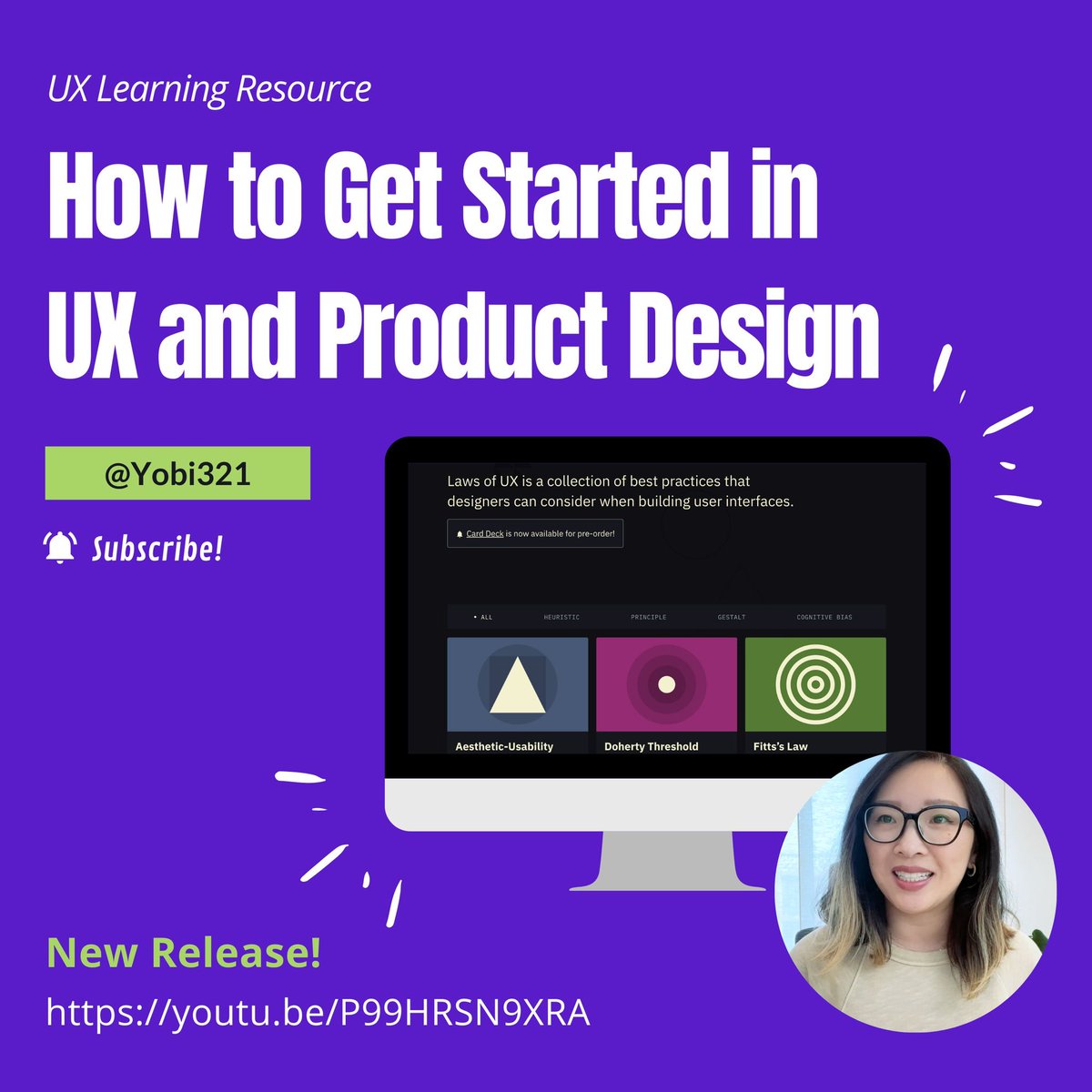 shujiang321's tweet photo. Interested in becoming a UX designer and wonder how to get started? Here are some helpful resources so you can start learning it today on your own. Part 2 coming soon, where I'll share more about tools and how to practice your skills. 
https://t.co/YrAUU5Vg3g
#uxdesign #ux https://t.co/4W0D0A2P39