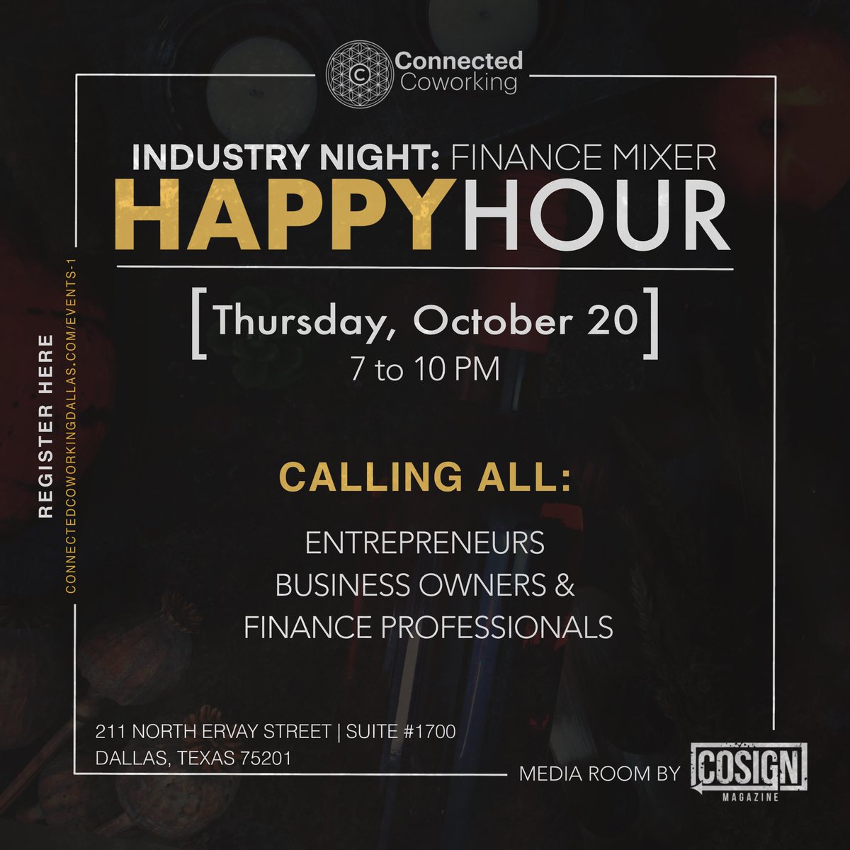 You're invited to this tonight. 
A bunch of us will be there 😎