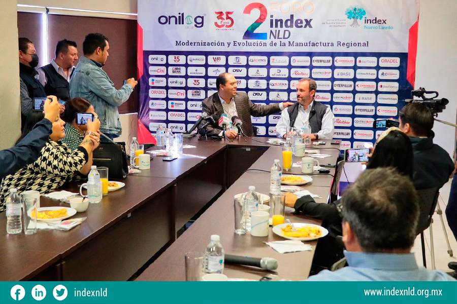 indexnld's tweet photo. #ForoIndex El día de hoy, en las oficinas de #indexNLD se llevó a cabo la 𝗿𝘂𝗲𝗱𝗮 𝗱𝗲 𝗽𝗿𝗲𝗻𝘀𝗮 para promocionar el 𝟮° 𝗙𝗢𝗥𝗢 𝗜𝗡𝗗𝗘𝗫 𝟮𝟬𝟮 que se llevara a acabo el 𝗽𝗿ó𝘅𝗶𝗺𝗼 𝟮𝟲 𝟳 𝟮𝟳 𝗱𝗲 𝗢𝗰𝘁𝘂𝗯𝗿𝗲, en el centro cultural de Nuevo Laredo.
#Nuevolaredo https://t.co/YzNszkMHML