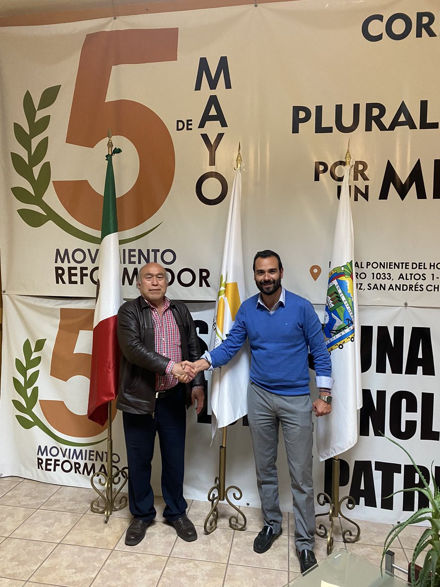 RamonFdzS's tweet photo. Sumando y encontrando coincidencias con mis amigos de la Confederación Nacional 5 De Mayo https://t.co/WwEOWcb41b