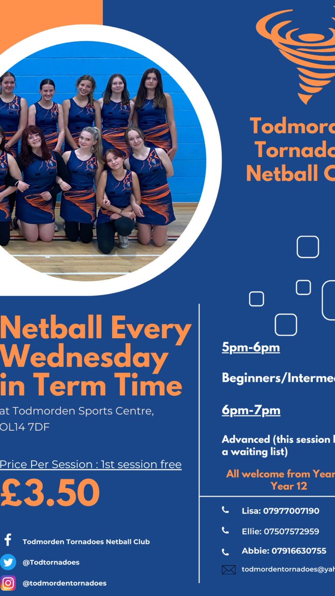 Todmorden tornadoes (@todtornadoes) on Twitter photo 