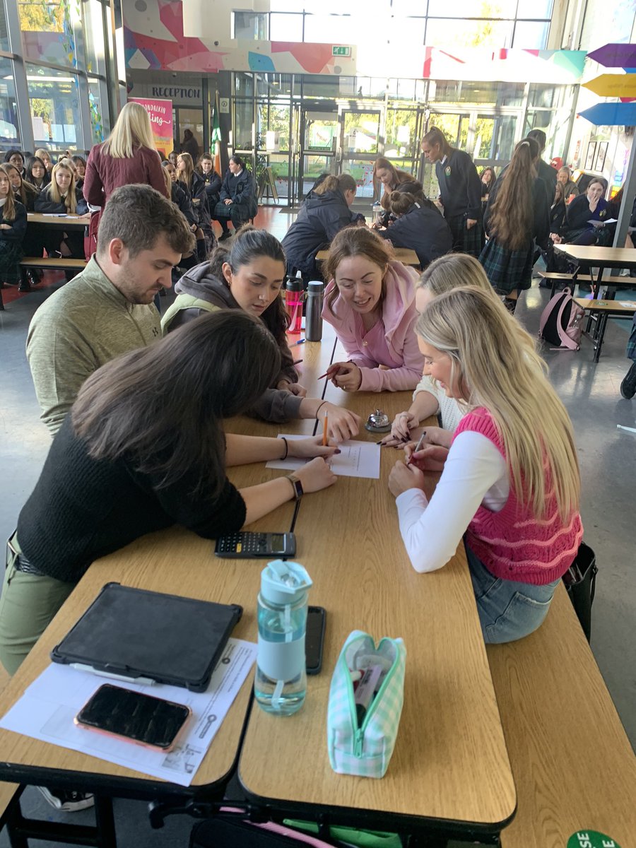 ms_oreillyn's tweet image. Our teachers came back fighting after last years defeat and were crowned winners of this years Teacher V 5th Year Quiz 🥳 A huge well done to everyone who was involved 👏🏻 Happy Maths Week everyone ❤️ @Colaistebride  #mathsweek2022