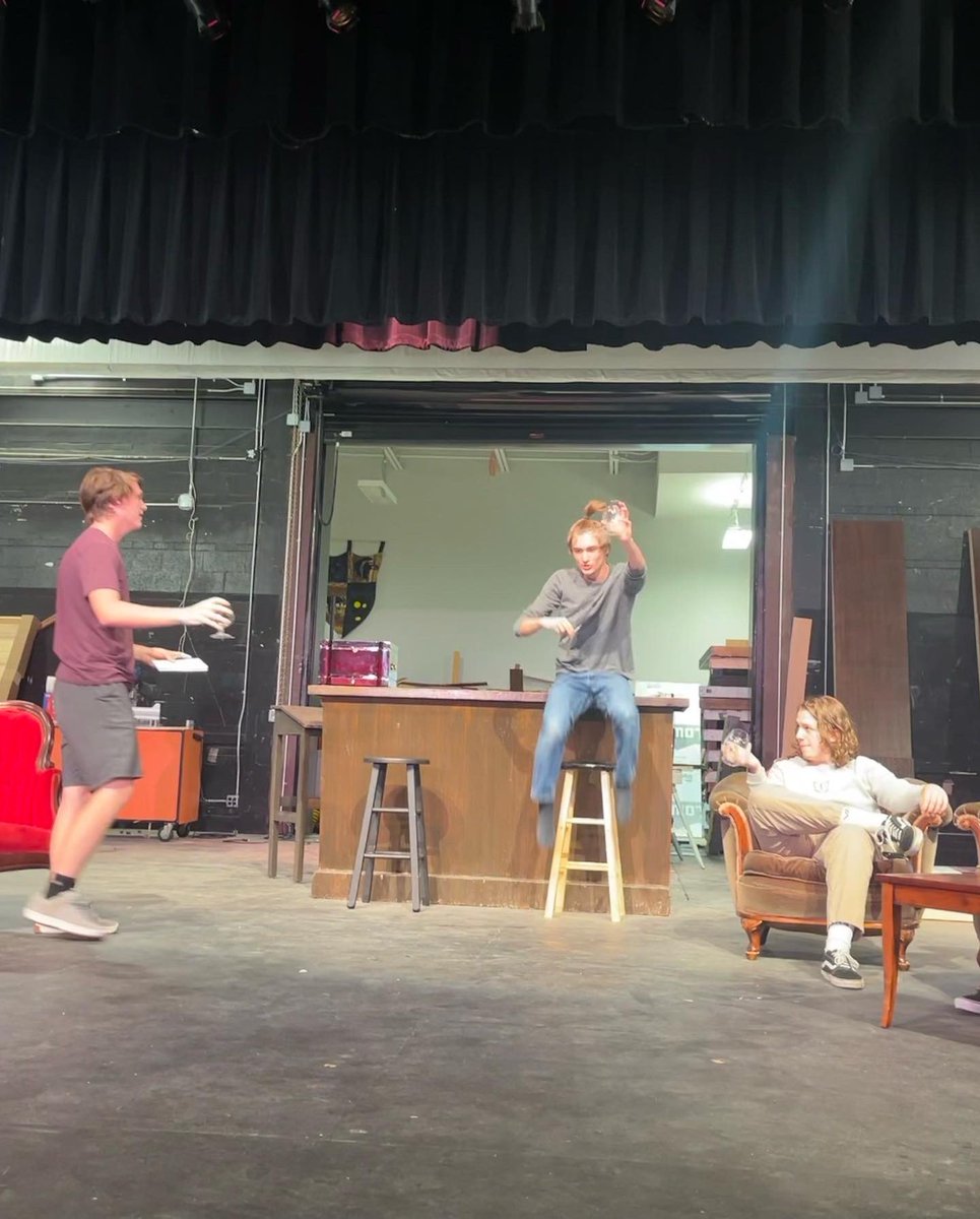 CHStroupe639's tweet photo. Time for a rehearsal recap! Three weeks until Explorers Club!! Wont wanna miss this one! https://t.co/aVIVhMKkhX
