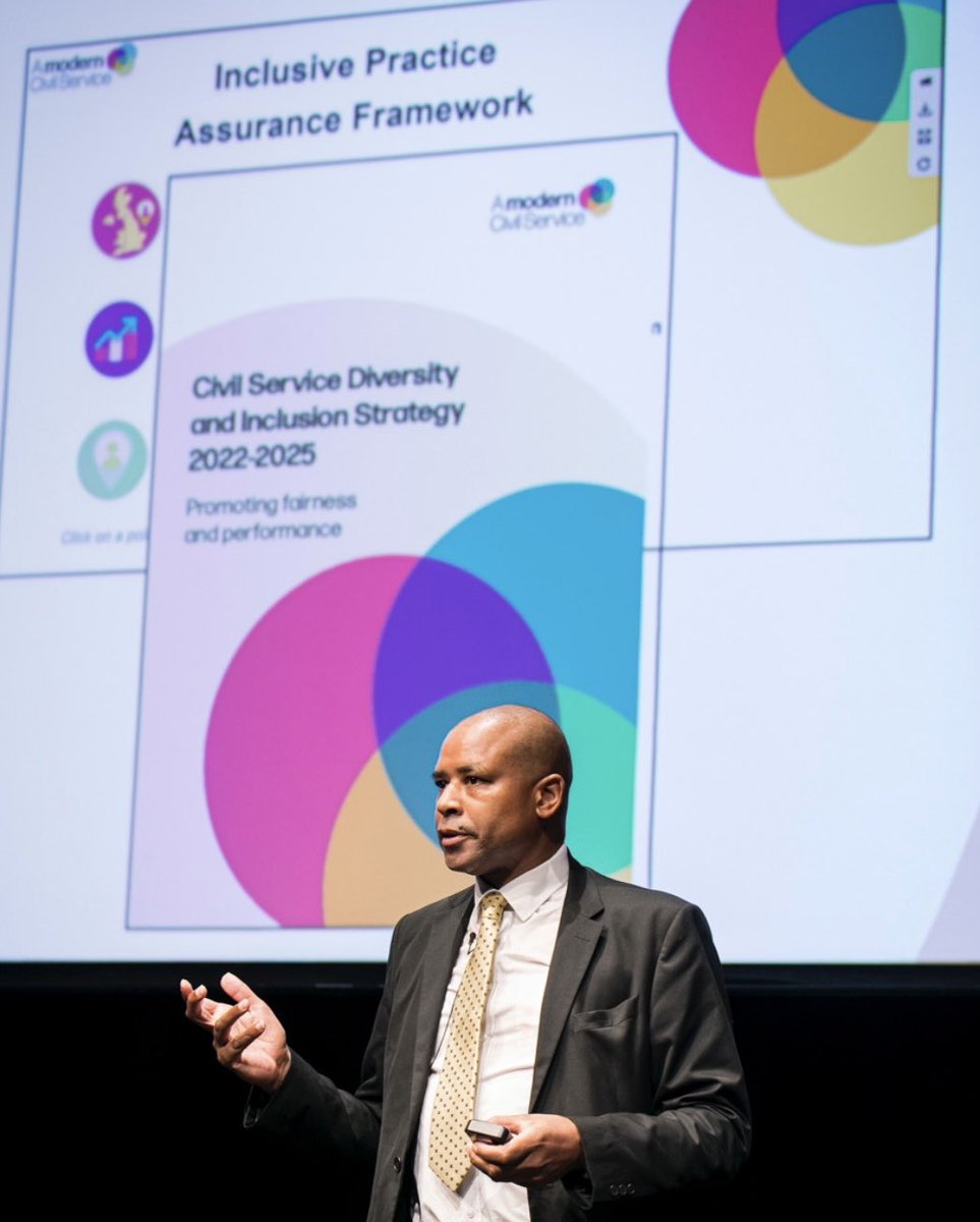 stanislas_brian's tweet photo. Ethnic Minorities into Leadership London 2022 Conference
https://t.co/hLYbvwHuPs - conference info

I got to showcase the in-progress development of the Assurance Framework for the Civil Service Diversity and Inclusion Strategy.

#EMIL

#BlackHistoryMonth 

#AModernCivilService https://t.co/bSQ4qgqzMl