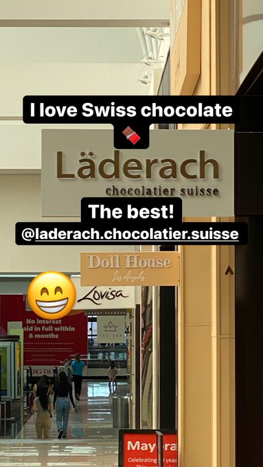 Swiss chocolate - the best 🍫 🇨🇭 @Laderach_Swiss @BaileeParis https://t.co/oHNIWWSzcD<a class="tags" target="_blank" title="On Twitter" href="/?out=eyJ0eXAiOiJKV1QiLCJhbGciOiJIUzUxMiJ9.eyJpYXQiOjE3MjEyNDkwMzMsImlzcyI6InR3cG9ybnN0YXJzLmNvbSIsIm5iZiI6MTcyMTI0OTAzMywiZXhwIjoxNzUyNzg1MDMzLCJyZWRpcmVjdF91cmwiOiJodHRwczovL3R3aXR0ZXIuY29tL0xhZGVyYWNoX1N3aXNzIn0.Nd9CP9j9TkhUS8rRkOSqZiOd6-TdduxJjreC2TZhgUUFzuqRWzHNIryncKxX1OSBwmsgCuwMzrTM5uBshYWwrA">@Laderach_Swiss</a><a href="/tag/newprofilepic"class="tags"><span>#newprofilepic</span></a>