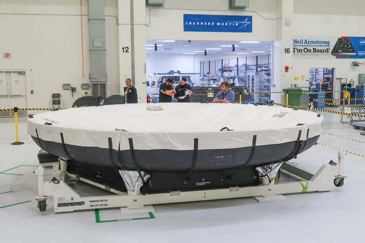 Our team is ready for @NASA_Orion’s flight on Artemis I and working in parallel to support future #Artemis missions to the Moon. We're making significant progress on Orion spacecraft in various stages of production and assembly for Artemis II, III, and IV. go.nasa.gov/3DhSfQ4