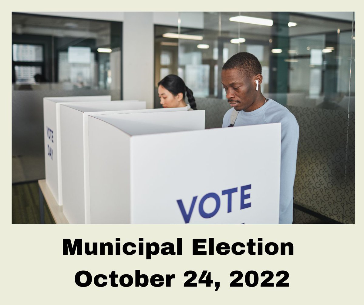 FYI: Voting takes place Monday, October 24. The gym and Room 1 are being used for voting and will not be available.

Get out and vote!