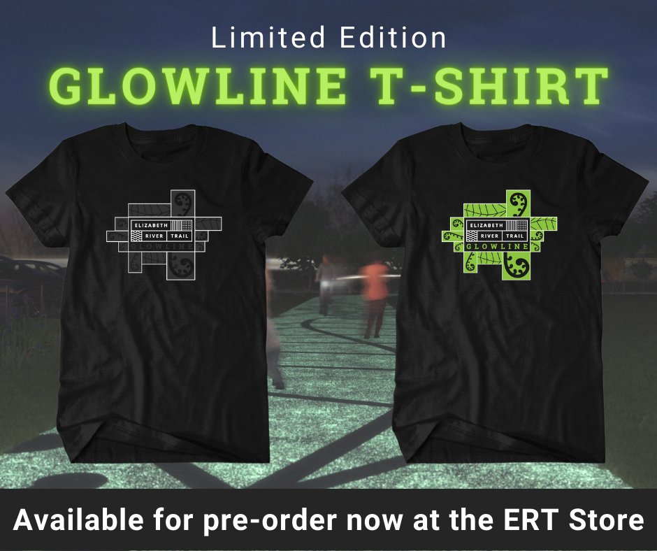 norfolkERT's tweet photo. Celebrate The Glowline with a ✨GLOW IN THE DARK✨ shirt!
Preorder to pick up at the Glow Party🥳 on Oct 29, 5-7 PM. 
https://t.co/9phAggGpmf
(P.S. the green in the design is what glows)
#ertnorfolk #theglowline #somethingforeveryone #exploreert #glowparty #glowup https://t.co/XKehOkR3F5