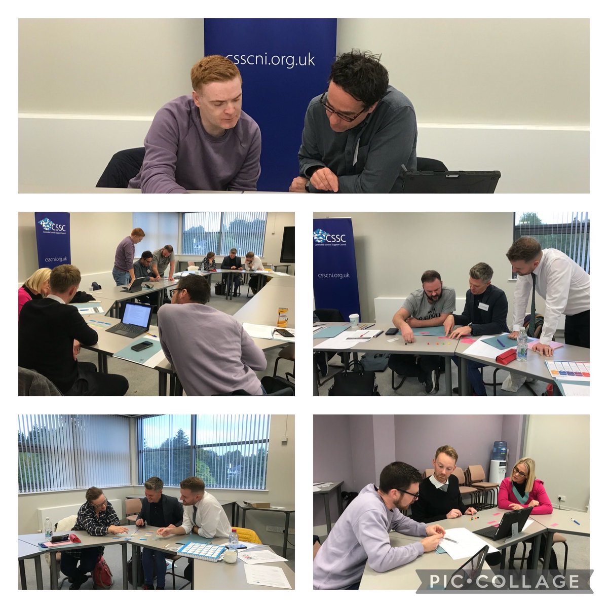 Senior leaders in controlled schools taking time to critically reflect on current research and how teachers may be supported to embed evidence-based approaches into classroom practice ⁦<a href="/CSSC_NI/">Controlled Schools' Support Council (CSSC)</a>⁩ Improvement Ethos: Building Capacity programme.