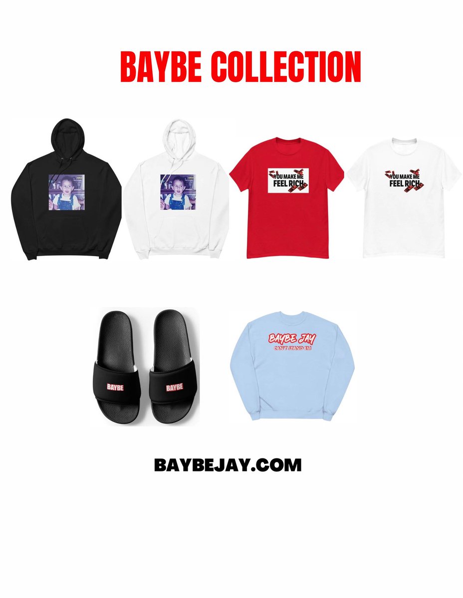 Merch out now @ baybejay.com