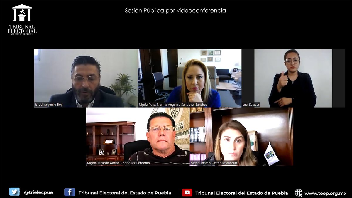 trielecpue's tweet photo. #ComunicadoTEEP | En Sesión Pública por videoconferencia, el Pleno resolvió un recurso de apelación; cuatro asuntos especiales; dos Juicios para la Protección de los Derechos Político-Electorales de la Ciudadanía.
📹 https://t.co/O1ERt7RFkv
📝 https://t.co/LVQoAg7wvB https://t.co/eJbYXXxAyf