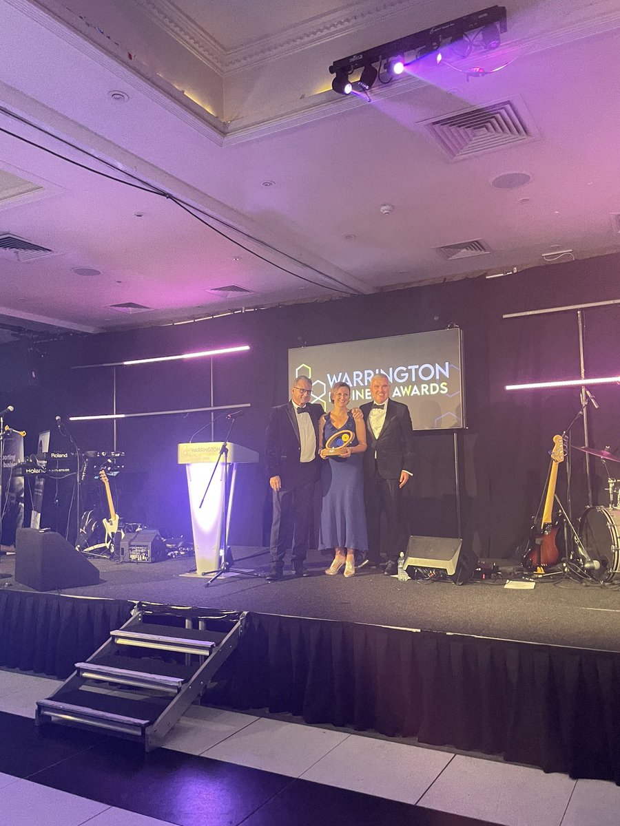 The Community Initiative Award, sponsored by Golden Square, goes to… 🥁

Lymm Sanctuary Hub &amp; Business Centre!