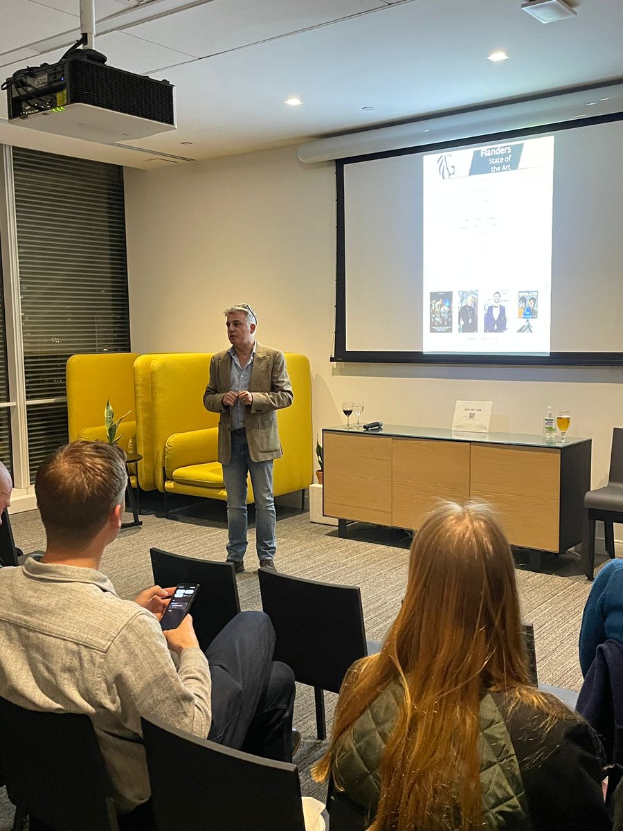 Yesterday evening, the Delegation hosted a movie night. We had the honor to show the premier of the short film In Limbo, produced by Kenneth Core. The short film was followed by the screening of the documentary film Gemmel&amp;Tim directed by Michiel Thomas. #fdfa
