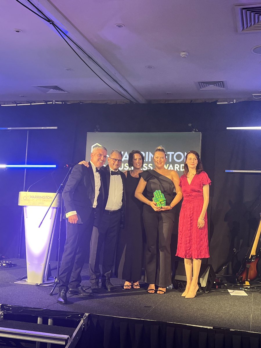 Congratulations to <a href="/GoldenSquareUK/">Golden Square</a> for winning the Green Award!💚

Thank you to Chester University Business School for sponsoring the award🏆