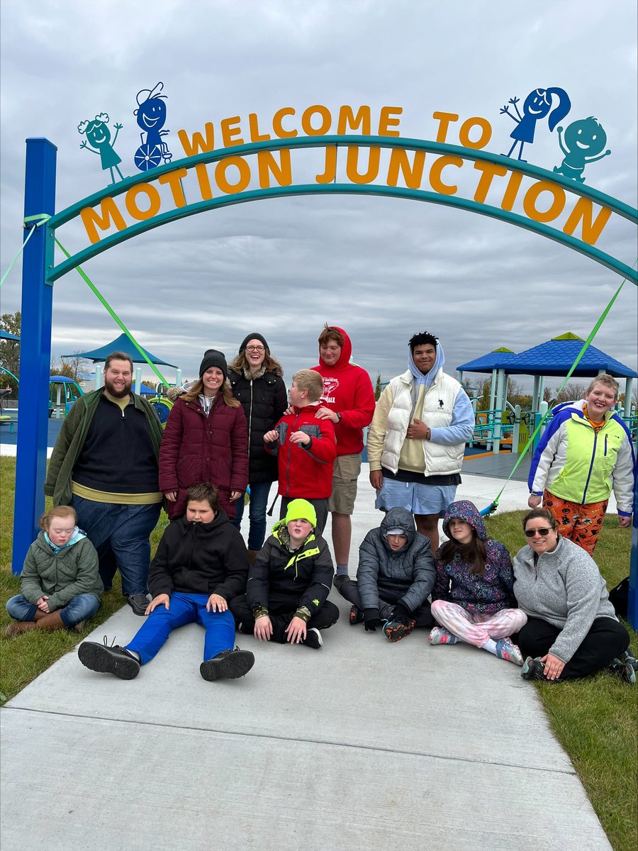 sweeting_tyler's tweet photo. Despite the chilly weather our kids and staff enjoyed their time at Motion Junction. A great experience planned by amazing staff for our incredible students. So many smiles!  #MECproud #TeamChurch #TeamBraeger https://t.co/AsFfFZ27Rq