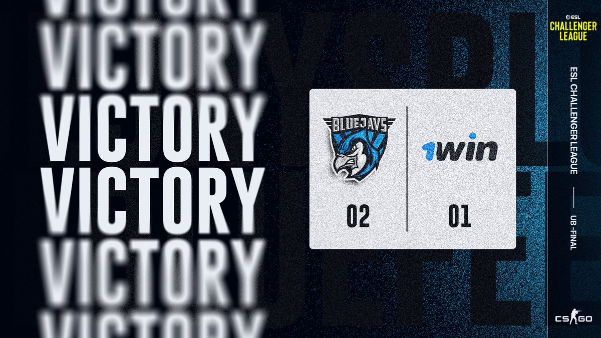 [CSGO]
We are in the #ESLChallengerLeague Grand-final! After taking <a href="/1winesports/">1w Team</a> 02:01 down we enter the Match for the <a href="/ESL/">ESL</a> Pro League Season 17 Conference slot! Deserved boys! Gg to <a href="/1winesports/">1w Team</a> good luck in the lower bracket! #feelblue
