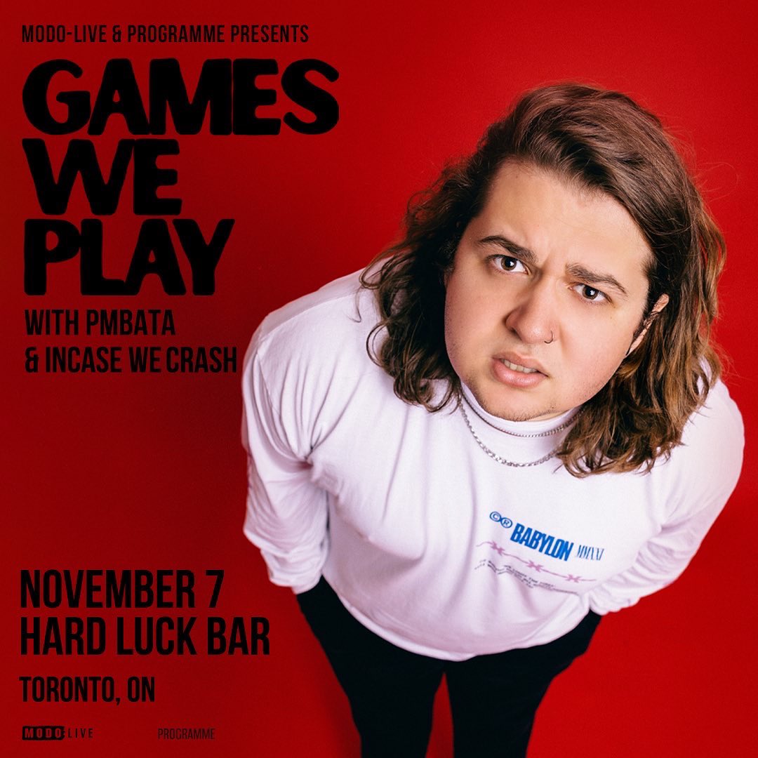 IncaseWeCrash's tweet image. TORONTO 🔥 STOKED to be back 11/7 supporting @gamesweplayfl &amp;amp; @parkerbata - this will be our FINAL SHOW OF THE YEAR!!!

only limited tix available so hurry up and grab yours below if ur cool👇 

bit.ly/GWP-Toronto