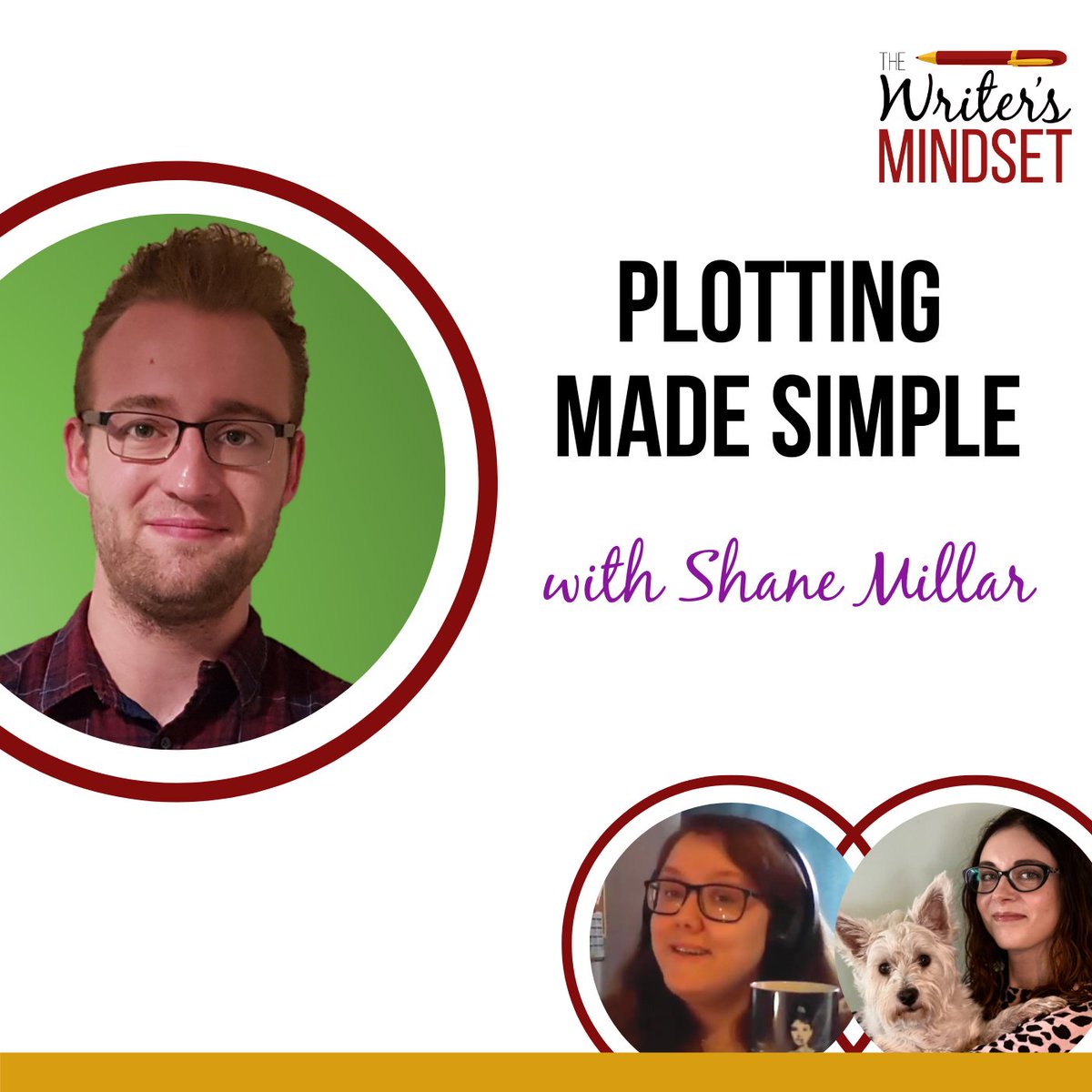 ebettswriter's tweet photo. Happy new @writersmindset #podcast episode day! Today we have @KristinaAuthor talking to @SWMillarAuthor about #plotting! https://t.co/Mx5DTOLu8P https://t.co/G01frPYuJP