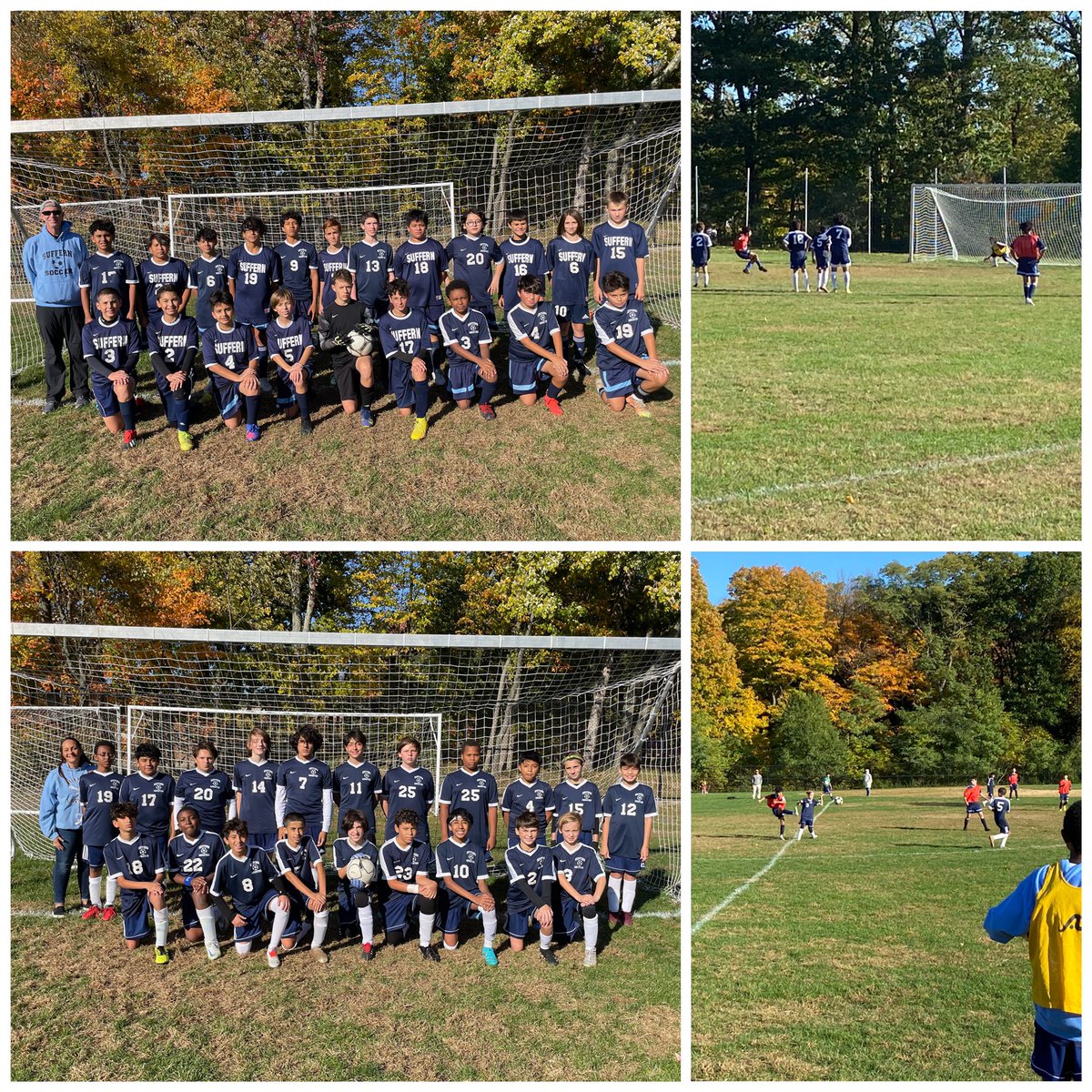 Tied 3-3 after the third quarter, the Blue team was able to tack one more in on the strength of a David Perry goal. Blue beats White 4-3. Great match.