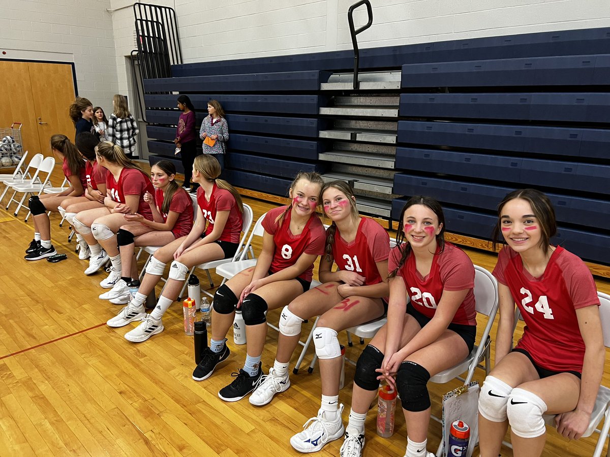 mrchamberlin's tweet photo. 2022 Staff vs. Student Volleyball game.  The students dominated the first set,  but the staff rallied to take sets 2 &amp; 3 for the win! Thanks to the staff, students, fans and choir for an awesome afternoon.🐴🏐 https://t.co/fyPj5FIo3h