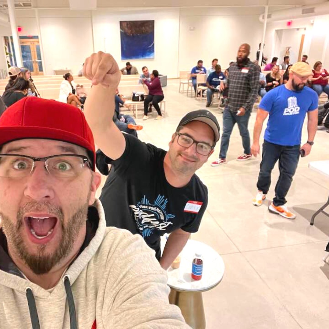 podfestexpo's tweet photo. #HoustonTexas showed out last night!!! Thank you all for making the last stop of our Texas Meetup Tour memorable!!! 

We felt the #Texas love last night! Thank you all so much! 🥰❤️

#PodHouston #podfestmeetup22 #podfestmeetuptour22 #podfest23 #TexasLove https://t.co/X22ViqHkLH
