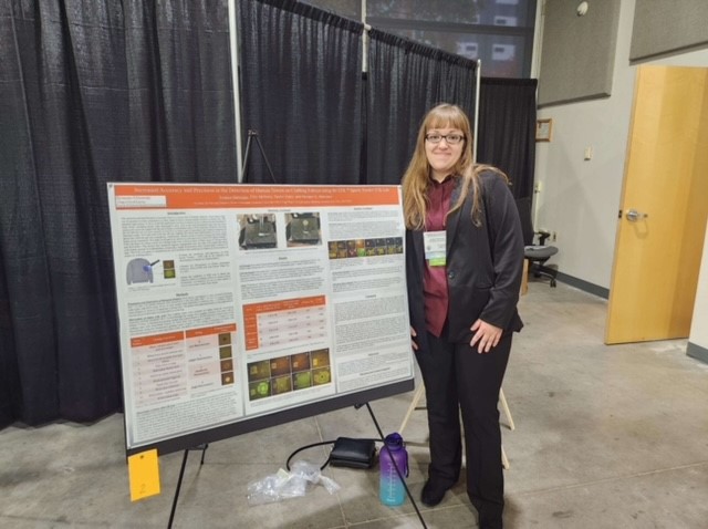 SUForensics's tweet image. Congratulations to our students Elise McInnis, Jessica Haresign and Taylor Zekri on their contributions to the Northeastern Association of Forensic Scientists Poster Session this year!!! Thank you for your research and contributions to Forensics!!! #research #forensics #NEAFS