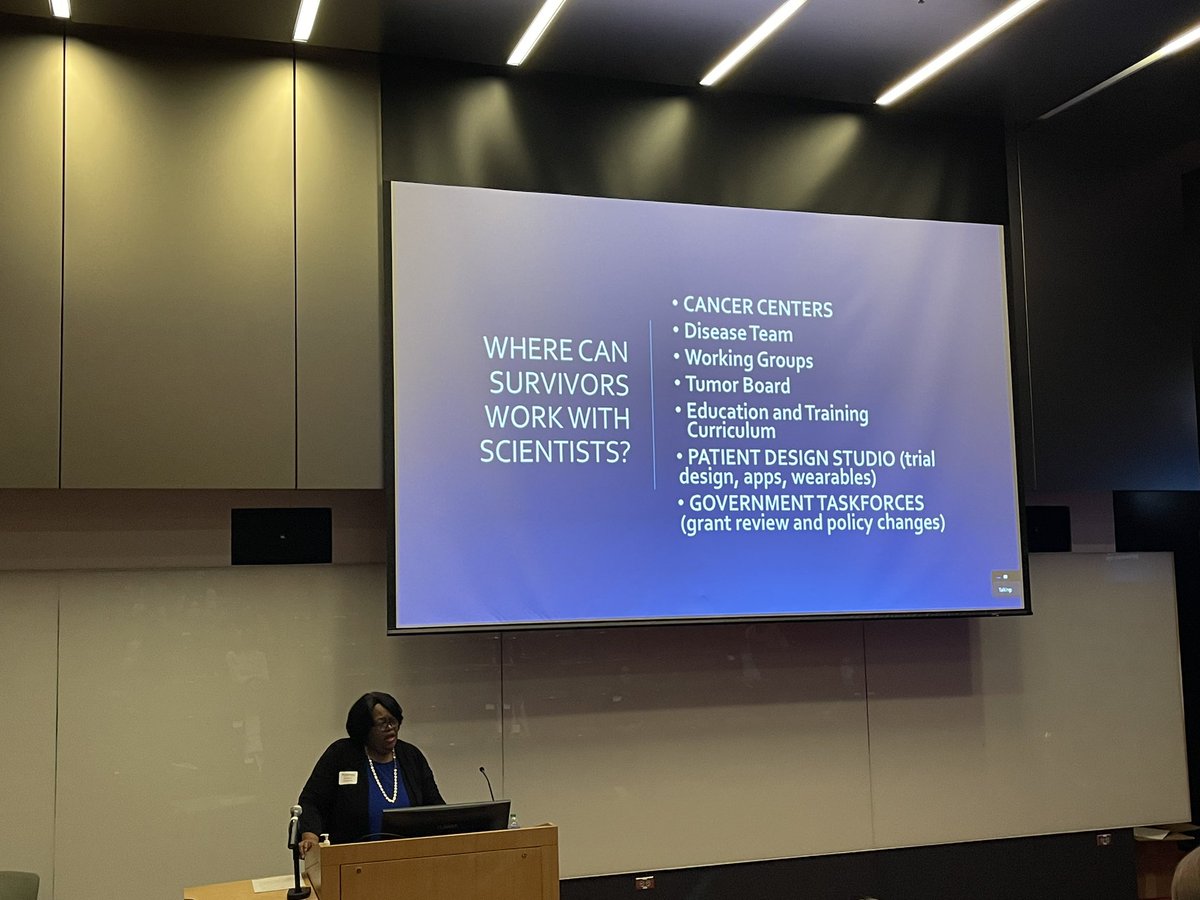 NitaKarnikLee's tweet photo. Amazing start to our Annual Disparities Symposium today by @KDRichardson924 amazing talk on importance of and the HOW of equitable pt advocate engagement @BCancerCollab1 @UCCancerCenter @uchicago_obgyn #gyncsm https://t.co/YCSoshZX7O