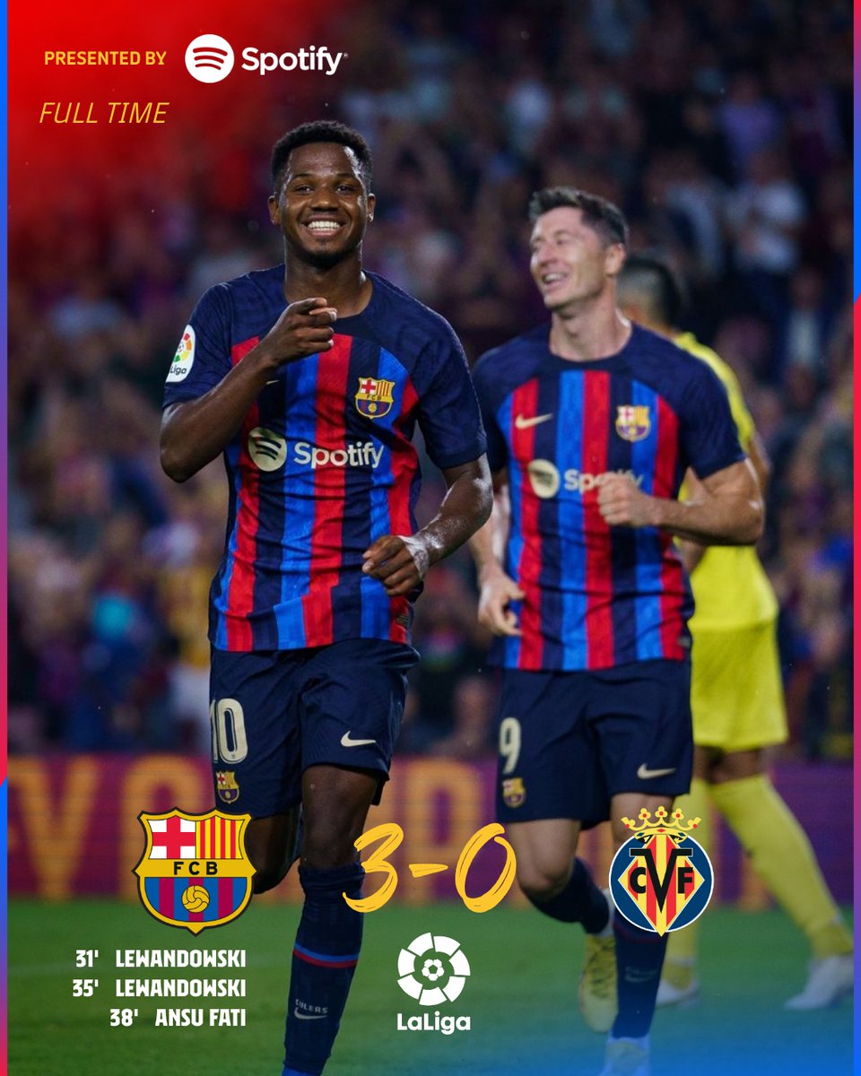 FCBarcelona_cat's tweet photo. 😄 FINAAAAAL!
✅ #BarçaVillarreal https://t.co/08hrzEhLQc