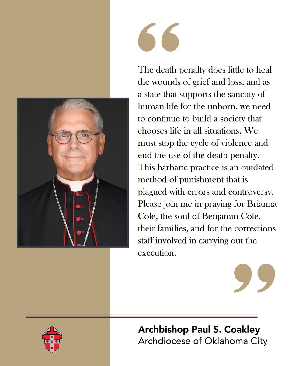 Archbishop Paul S. Coakley (@ArchbishopOKC) on Twitter photo 2022-10-20 20:57:16
