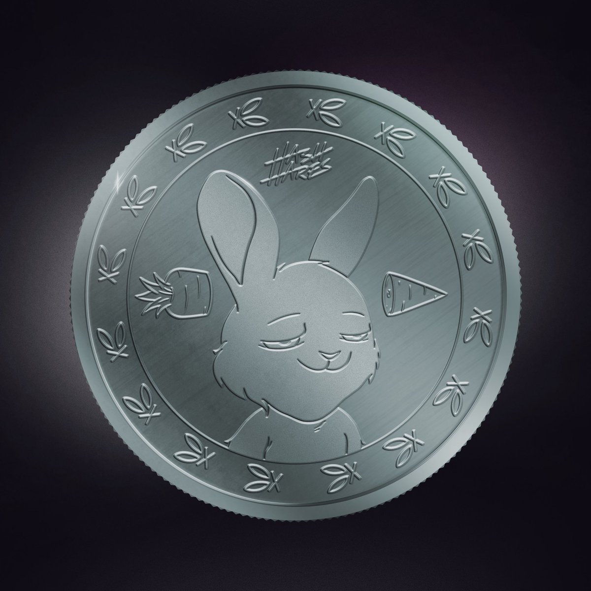 Platinum & Golden Carrot coins have blasted off for minting 💥🪙 Check project details in our discord for more information discord.gg/nxWtQFG7 To celebrate the reveal we have a Carrot Coin giveaway🥕🪙 To enter: ❤️ & Follow Retweet Tag 3️⃣ friends 48h ⏰ LFG Hares 🚀