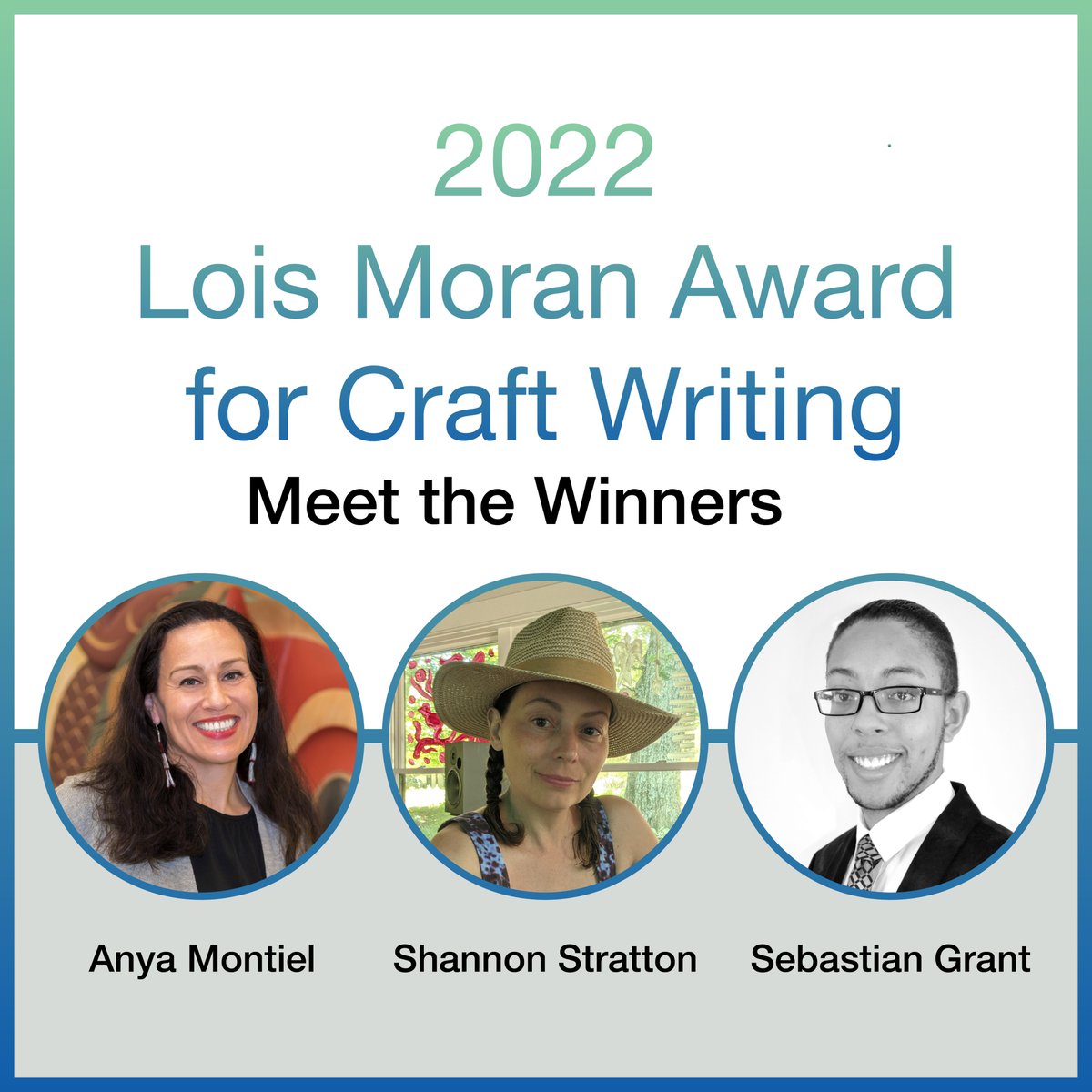 Congratulations to the winners of the 2022 Lois Moran Award for Craft Writing: Anya Montiel, Shannon Stratton, and Sebastian Grant. 

Read their award-winning pieces: craftcouncil.org/programs/lois-…
