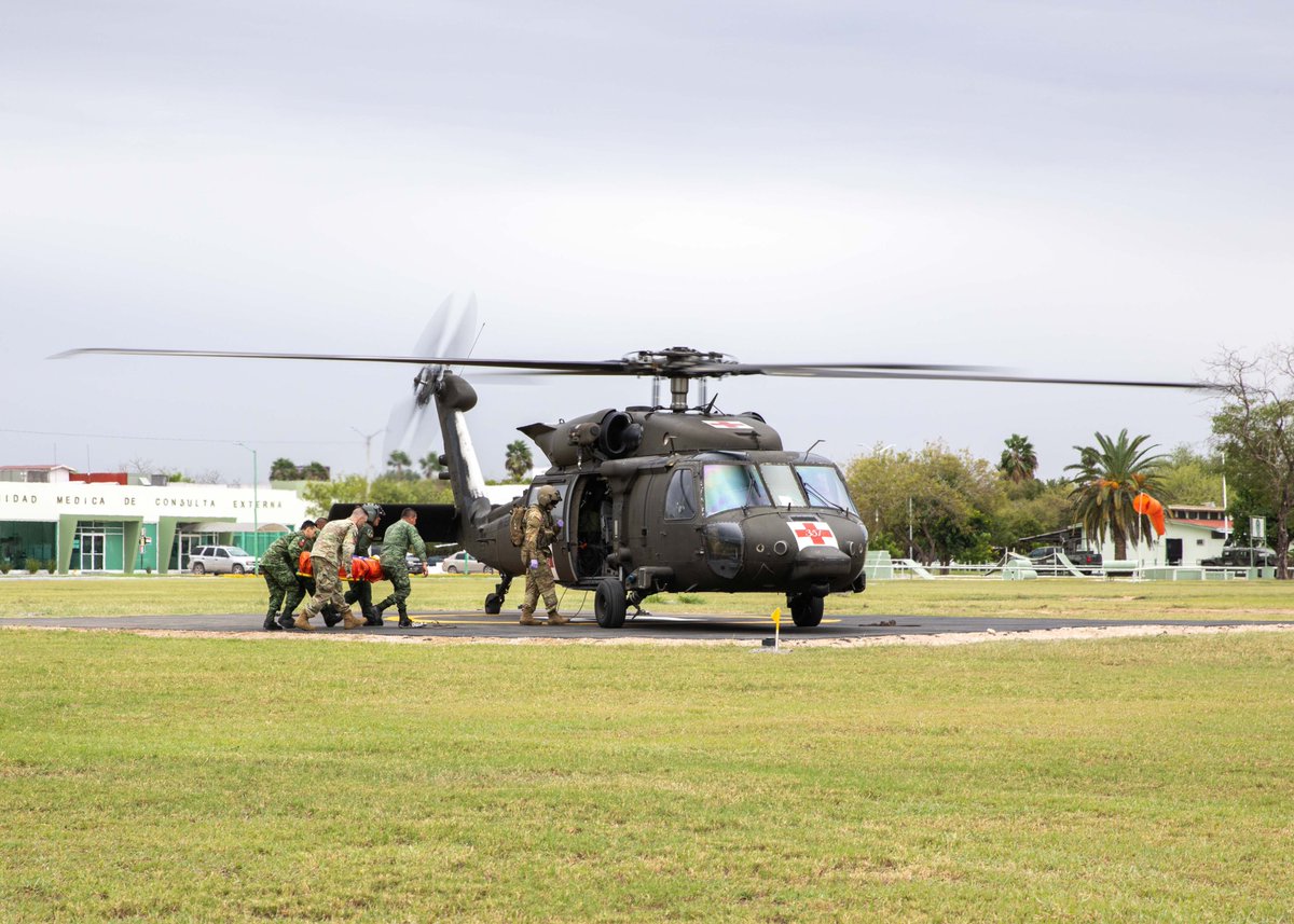 jtfcs's tweet photo. The Gulf of Mexico coast is prone to tropical weather events, such as major hurricanes. @USArmyNorth (Fifth Army) and JTF-CS continue to work with the Mexican military in exercises like #fuerzasamigas2022 to enhance disaster response and readiness of both nations. @SEDENAmx #FA22 https://t.co/g3VOea6cgq