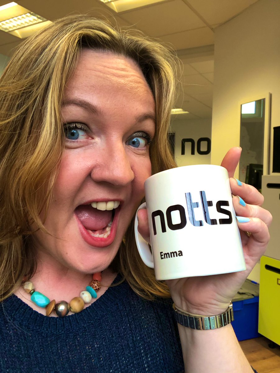 You know it’s official when you get your own mug 😂 @Notts_TV