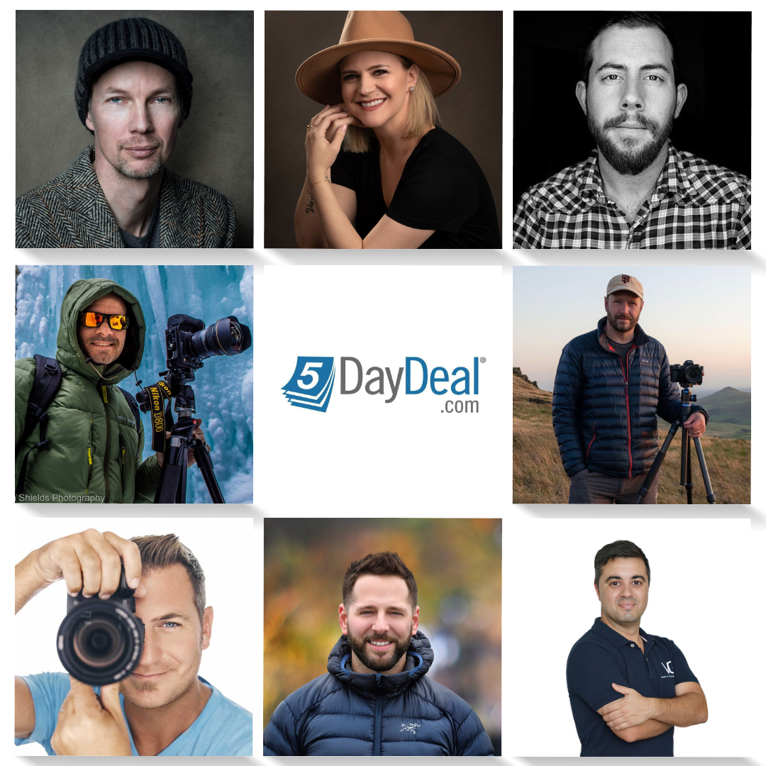 These bundles and deals wouldn't happen without our AMAZING contributors!!

THANK YOU for partnering with us for Photo 2022!

#PietVandenEynde #ShannonSquires @shainblum #timshields @nigeldanson @_davidmolnar #johnweatherby @victorgonzaloo 

#5DayDealPhoto #5DayDealDifference