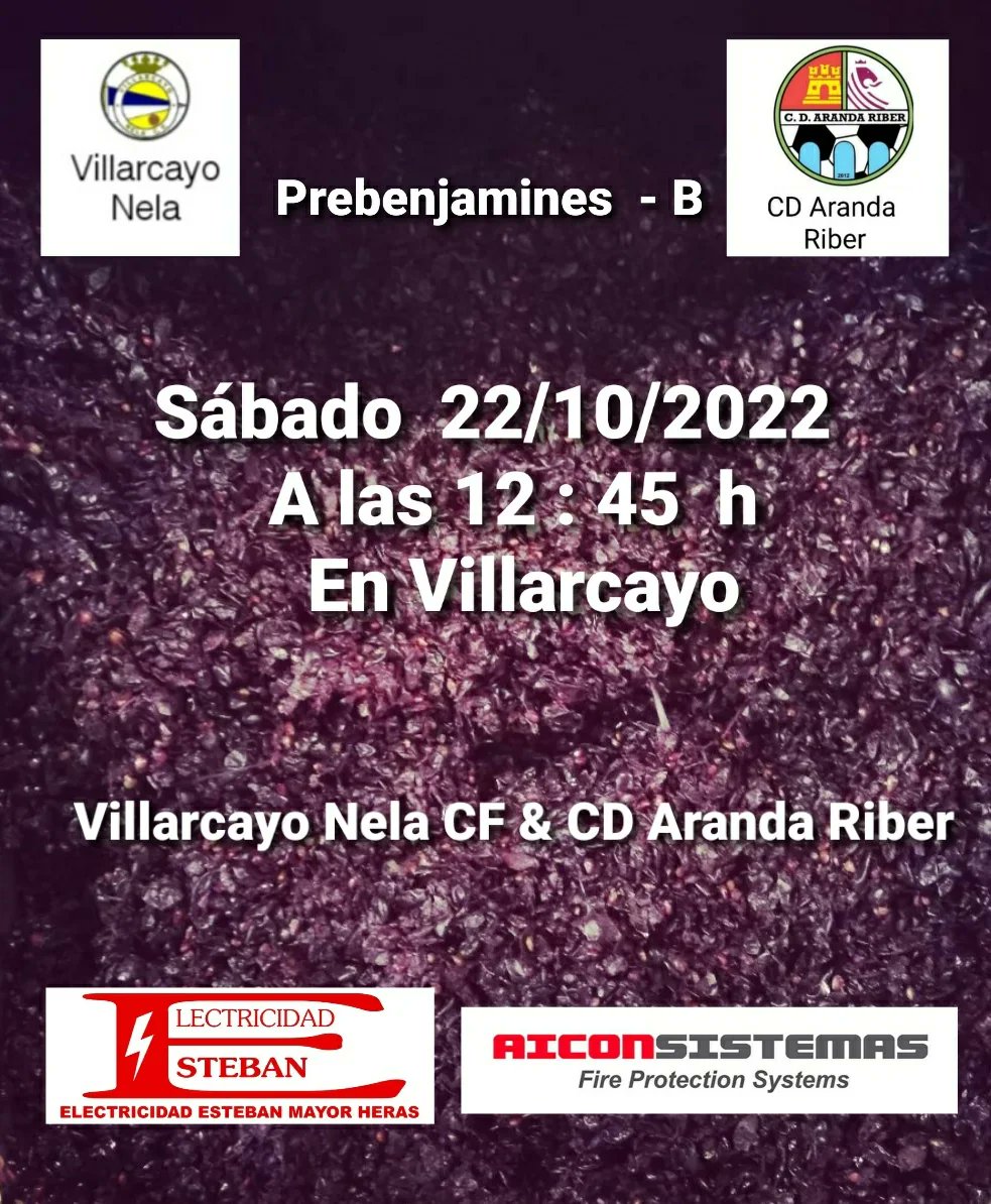RiberCD's tweet photo. Ya tenemos aquí los horarios de los partidos del próximo fin de semana.
@RiberCD @Nela_CF #ElectricidadEsteban #CarnicasdeGumiel #azuran @AiconSistemas https://t.co/y5ukKxfl09