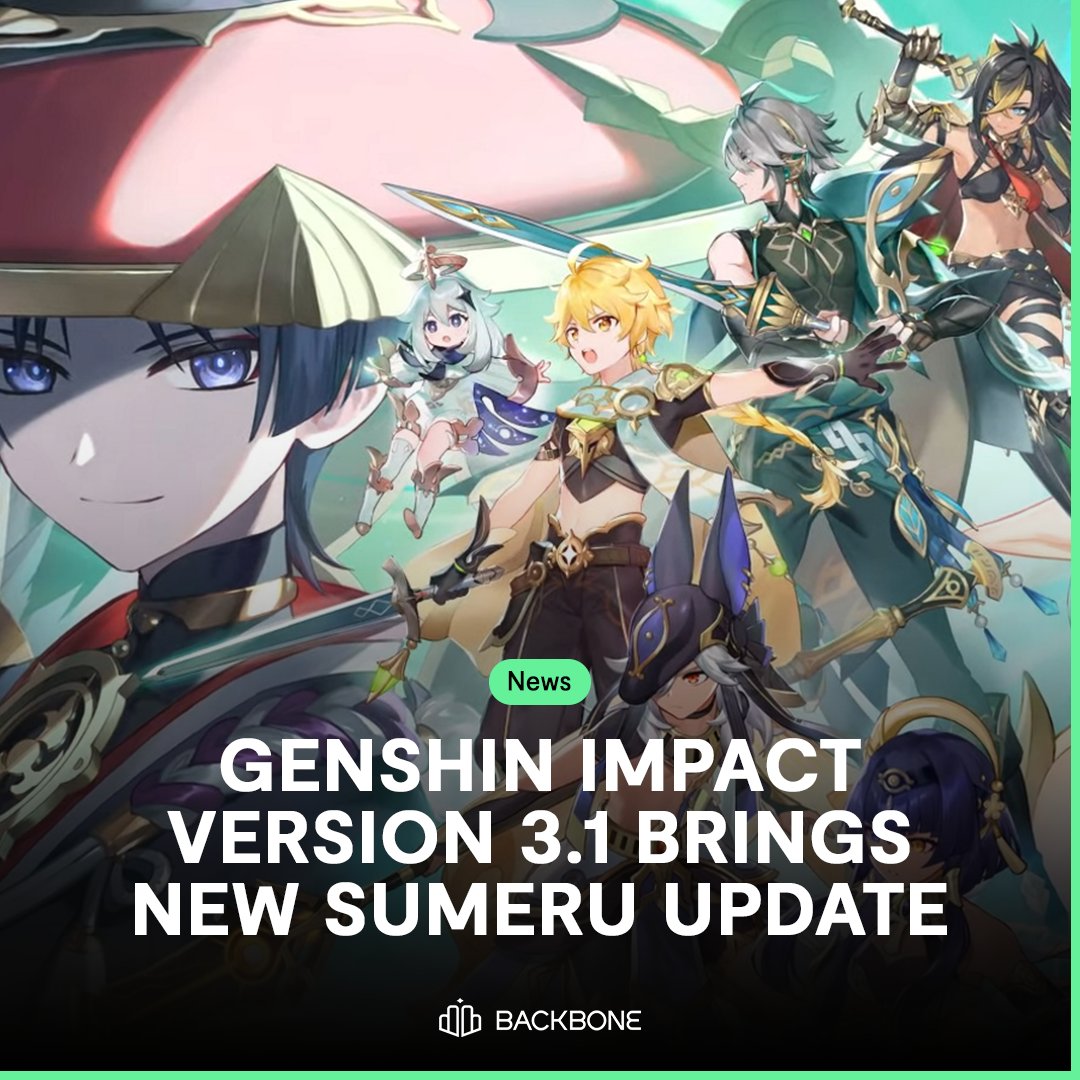 backbone's tweet photo. Genshin Impact brings us to new parts of the new continent In addition to map updates, Genshin Impact has updated with 2 new characters, Cyno and Candace! Log in to take part in their 2 Year Anniversary!
#Backbone #PlayBackbone #MobileGaming #GenshinImpact https://t.co/RZvE5HoJSp