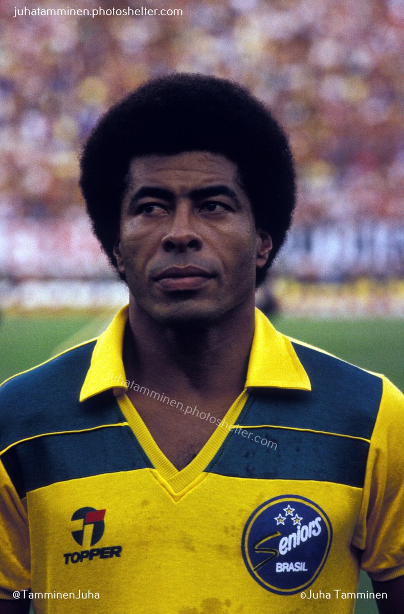 TamminenJuha's tweet photo. Jairzinho representando Brasil na primeira edição da Copa Pelé, 18 de janeiro de 1987 no Pacaembu. #Jairzinho #CopaPele #BrasilSeniors https://t.co/SmDN8i7EaO