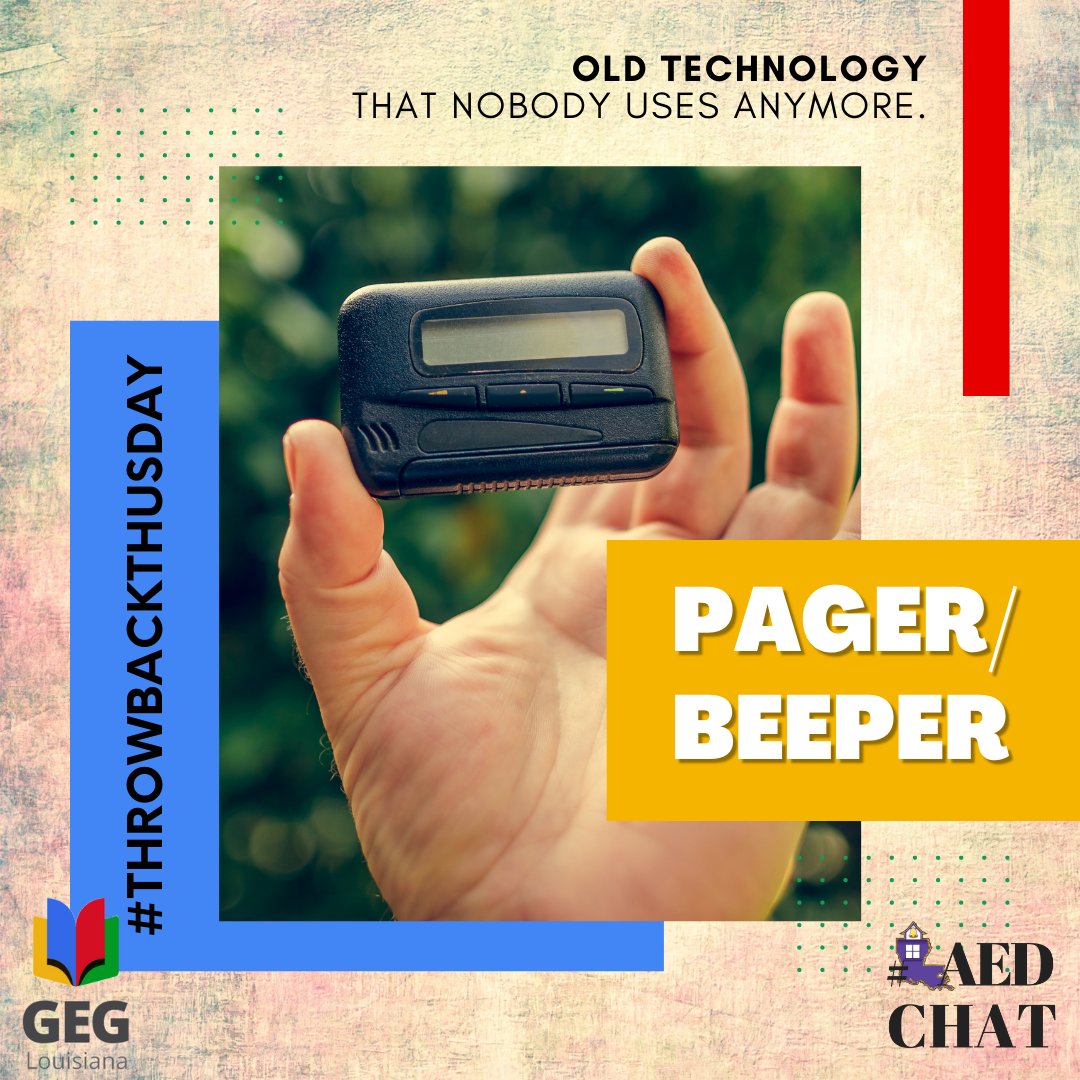 Hi GenZ! 🙋‍♀️ Meet the most amazing technology in the 90s. Introducing the #Pagers and #Beepers.

Convenient than writing a letter, right? 
 #ThrowbackThursday #AmazingFacts #Pager