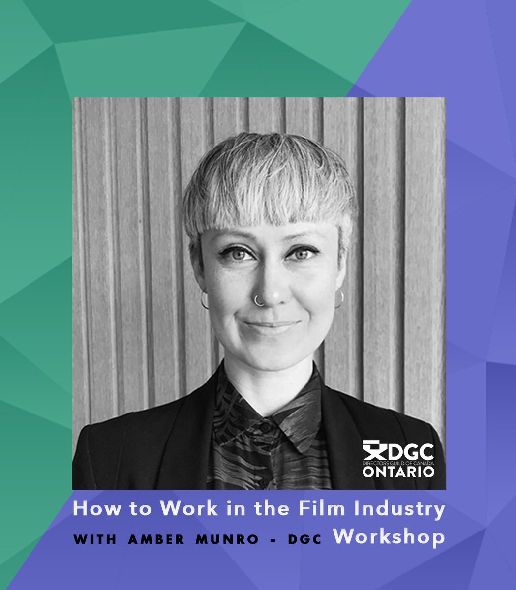 swiffca's tweet photo. Are you interested in joining Ontario’s exciting and rapidly growing screen industry?
Amber Munro from @OntarioDGC is hosting a FREE workshop on Ontario’s screen industry on Saturday, November 5th 11:30am at #SWIFF8
Sign up now: https://t.co/s7gWp0BnWV https://t.co/rOLx1ksFhL