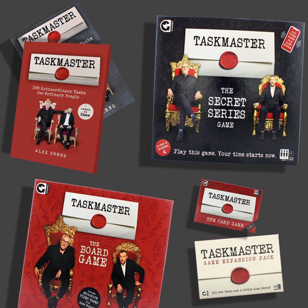 🚨 GIVEAWAY TIME 🚨 We're giving away a HUGE #taskmaster bundle 😏 Including one of the first-ever Taskmaster Board Games SIGNED by @AlexHorne - not to mention all the other goodies below 🤩 Just Retweet and follow us! Ends 21.10.22 at 2pm! UK only, T&Cs apply. @taskmaster