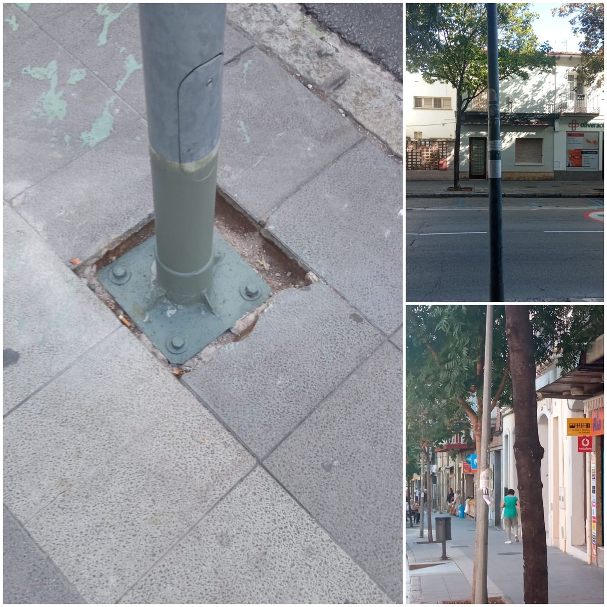 guanyemMollet's tweet photo. 👍Bona iniciativa. Però primer cal aprendre una mica a col.locar fanals. 
Si es fan #nyaps igual  faltarà pressupost.🤔 https://t.co/6PqCM6ak3t