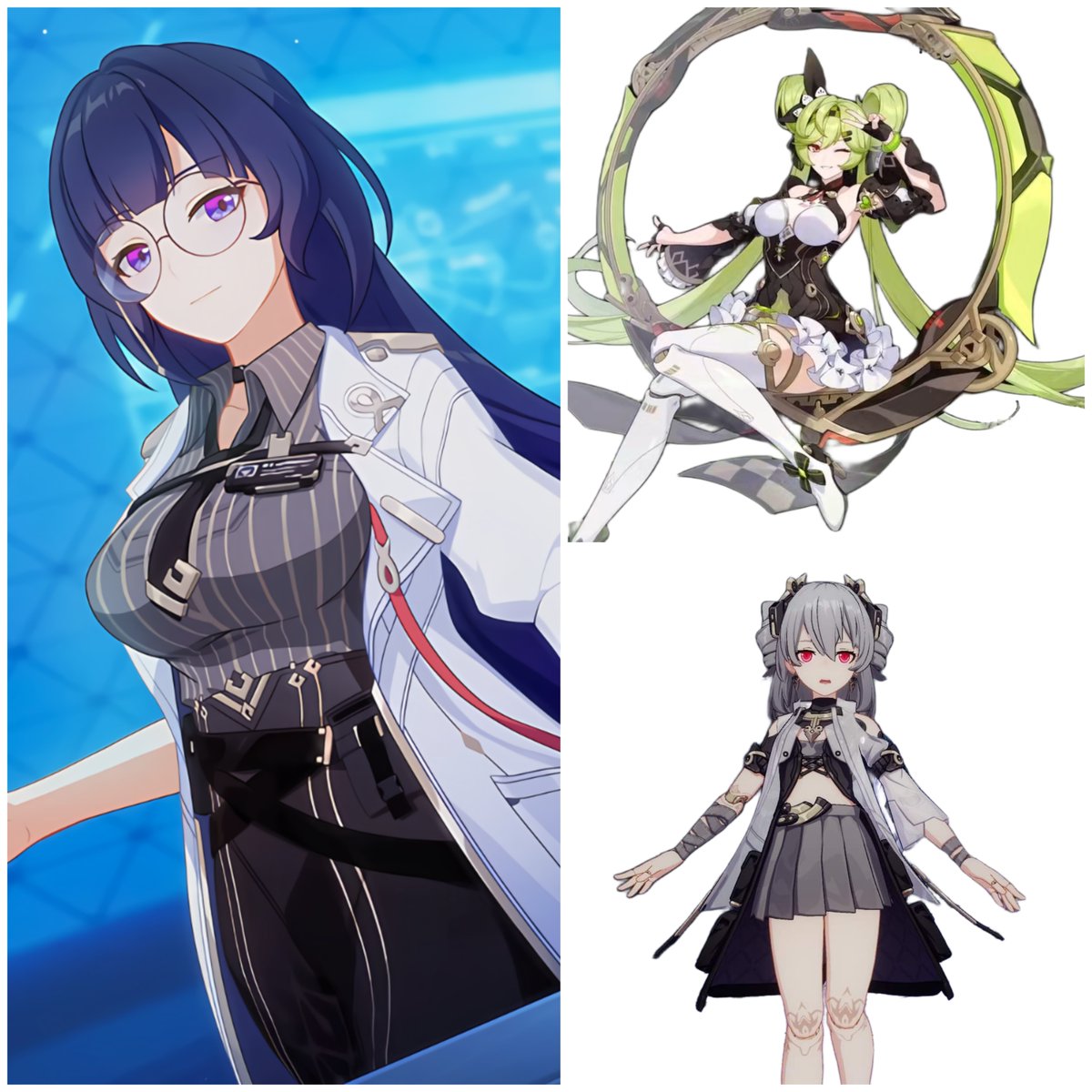 DR. MEI and her super AI HI3 vs GGZ