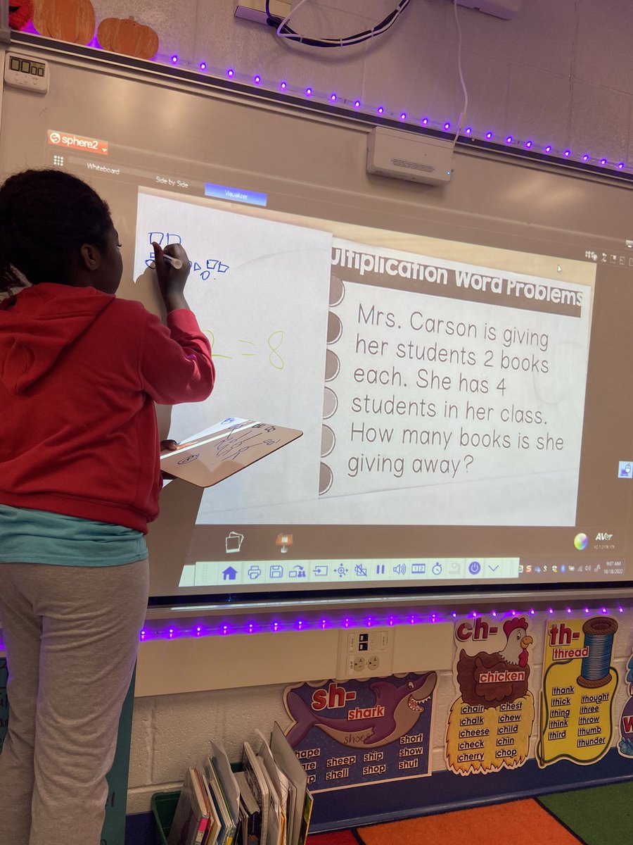 We have been sharing different strategies to solve multiplication word problems! These mathematicians love sharing/learning new ways to efficiently solve multiplication problems! The joy they let out when I put these on the board is so amazing!🫶🏼😆 #mvwes @MtVernonWoods we❤️math!