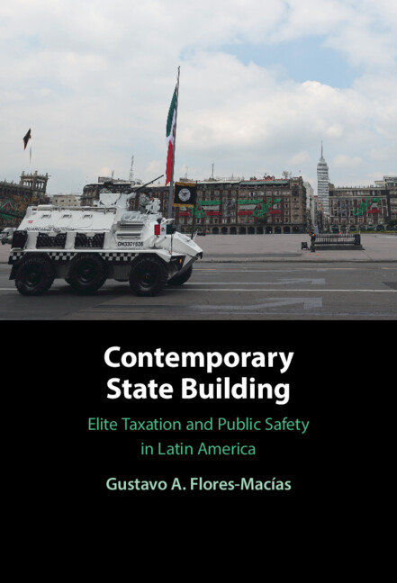 Something new to add to the list on books on the new violence in Latin America. Gustavo Flores-Macías <a href="/Gustavo_F_M/">Gustavo Flores-Macías</a>, in Contemporary State Building (2022) provides clues as to how state capacity, needed to provide public security, can be built by democracies.
