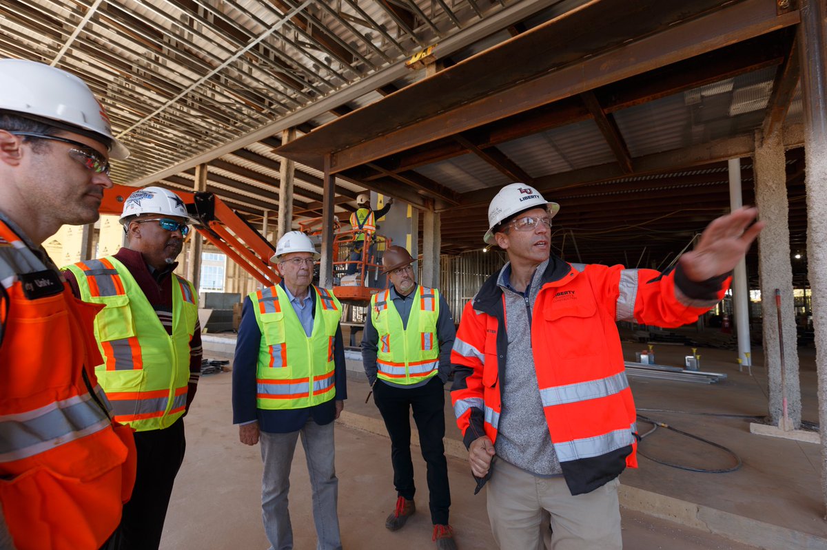 Today, I had the opportunity to tour the new Reber-Thomas Dining Center! I can’t wait until construction is completed and our students are able to fellowship and share meals together in this wonderful new facility.