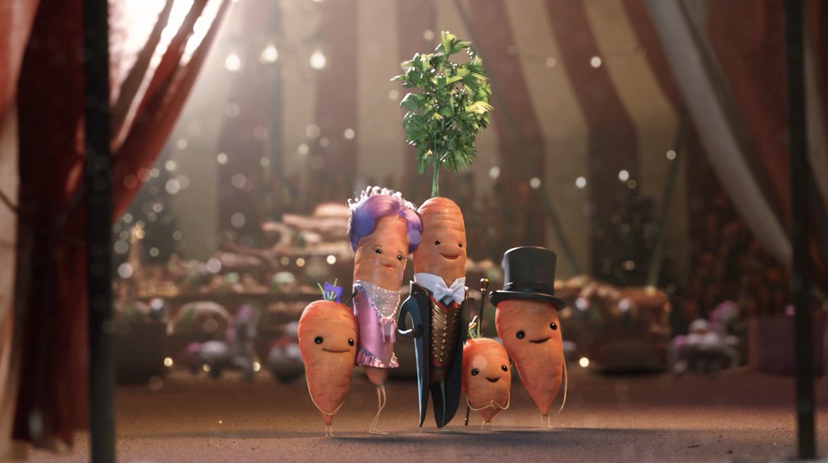 Effie_UK's tweet photo. .@AldiUK, @McCann_UK &amp; @UMWorldwide take home a Gold #EffieUK Award in the Sustained Success - Services category for "Kevin versus John - How a humble carrot usurped a national treasure to win the UK’s Christmas Ad crown." 🥕✨ https://t.co/1oJx1yIhKO