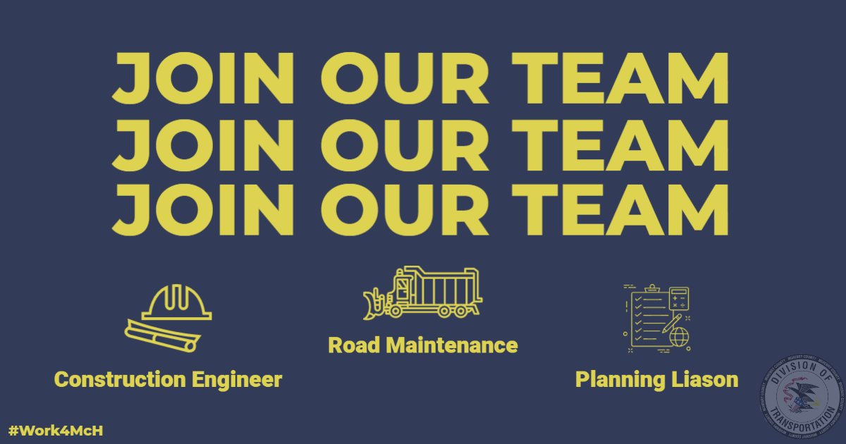 Join our team! 🚀 

#Work4McH  

mchenrycountyil.gov/employment