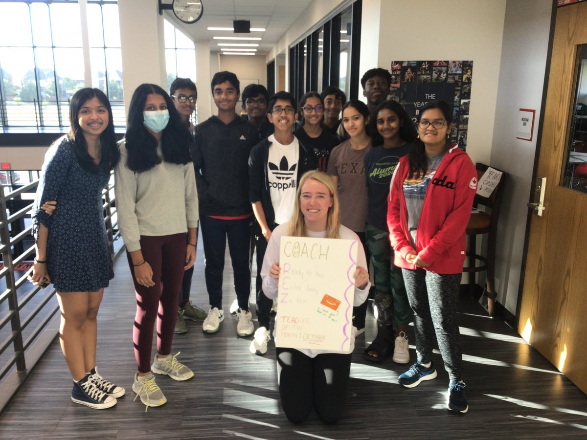 CoachRezCMSW's tweet photo. When @CMSWestNJHS thinks you’re “Za best”>>>>

I love them all so much!!🥹🥹♥️
@Coppellisd @CMSWestWrangler #westfam https://t.co/YxlJHfg0DD