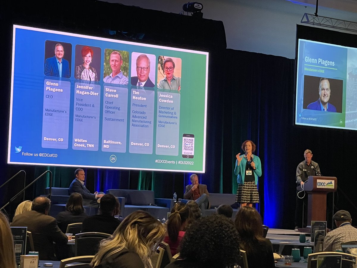 LakewoodEconDev's tweet photo. Glenn Plagens of @MFR_EDGE w/ the debut of the Colorado Manufacturing Network At the Innovations in Supply Chain Build Out 2.0 Panel at the @EDCofCO’s #DLS2022 Conference.
#EDCCEvents https://t.co/Fp8FrJWePe