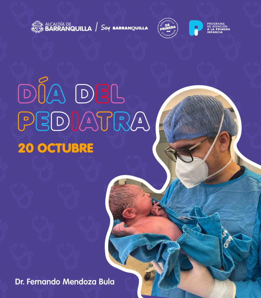 PatryVargas07's tweet photo. En el #DíaDelPediatra, resaltamos la hermosa labor y compromiso de estos héroes que en cada jornada dan lo mejor de sí por el bienestar de los niños y niñas. 
Gracias a sus cuidados, la primera infancia siente en grande y crece saludable. ¡Feliz Día! https://t.co/GvpQeD34G4